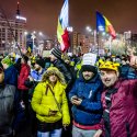 Protest anticoruptie - Piata Victoriei