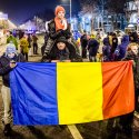 Protest anticoruptie - Piata Victoriei