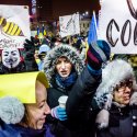 Protest anticoruptie - Piata Victoriei