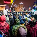 Protest anticoruptie - Piata Victoriei