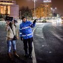 Discutie - Protest anticoruptie - Piata Victoriei