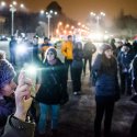 Protest anticoruptie - Piata Victoriei