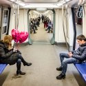 In metrou - Sfantul Valentin - Statia Eroilor