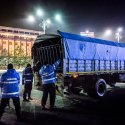 Strangerea gardului - Protest anticoruptie - Piata Victoriei