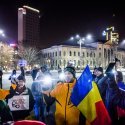 Protest anticoruptie - Piata Victoriei