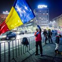 Protest anticoruptie - Piata Victoriei