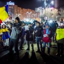 Protest anticoruptie - Piata Victoriei