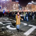 Protest anticoruptie - Piata Victoriei