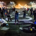 Protest anticoruptie - Piata Victoriei