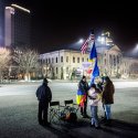 Noapte alba - Protest anticoruptie - Piata Victoriei