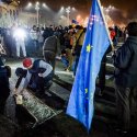 Protest anticoruptie - Piata Victoriei