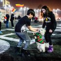 Protest anticoruptie - Piata Victoriei