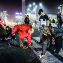 Protest anticoruptie - Piata Victoriei