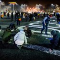 Protest anticoruptie - Piata Victoriei