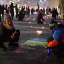 Protest anticoruptie in Bucuresti