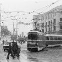 linia 6 Podul Basarab intersectie Grivita-Titulescu 07.01.1984