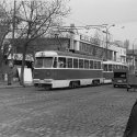 tramvai  linia 5 Piata Dorobanti 08.04.1976