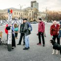 Protest anticoruptie - Piata Victoriei