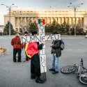 Protest anticoruptie - Piata Victoriei