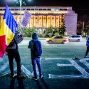 Protest anticoruptie - Piata Victoriei