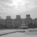 Iarna in Piata Unirii
