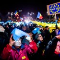 Protest anticoruptie - Piata Victoriei