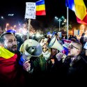 Protest anticoruptie - Piata Victoriei