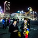 Protest anticoruptie - Piata Victoriei