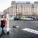 Protest anticoruptie - Piata Victoriei