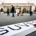 Protest anticoruptie - Piata Victoriei