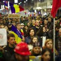 Protest anticoruptie in Bucuresti