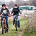 Biciclisti - Parcul Natural Vacaresti