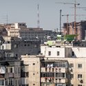 Catedrala Neamului vazuta din blocul 69B - Calea Vacaresti