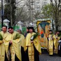 Icoana sfintita la Procesiunea de Florii pe Dealul Mitropoliei