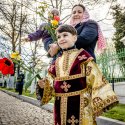 Copii - Procesiune de florii - Aleea Dealul Mitropoliei