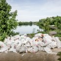 Saci de gunoi - Lacul Grivița