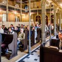 Ceremonia de primire a unui nou sul de Torah - Templul Coral