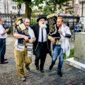 Ceremonia de primire a unui nou sul de Torah - Templul Coral