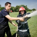 Voluntari - Antrenamente pentru intervenție - Centrul de Pregătire al Pompierilor General de Brigadă Corneliu Stoicheci