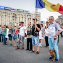 Protest împotriva naționalizării pilonului II de pensie - Piața Victoriei