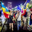 Protest anticorupție - Bulevardul Ion C. Brătianu