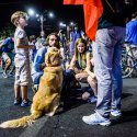 Protest anticorupție - Piața Victoriei