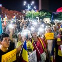 Protest anticorupție - Piața Victoriei