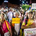 Protest anticorupție - Piața Victoriei