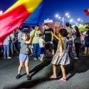 Protest anticorupție - Piața Victoriei