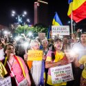 Protest anticorupție - Piața Victoriei