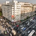 Trafic - Bulevardul Nicolae Bălcescu văzut din clădirea Magheru One