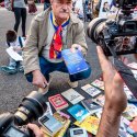 Protest „Biblioteca pentru Pop” - Piața Victoriei