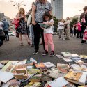 Protest „Biblioteca pentru Pop” - Piața Victoriei