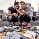 Protest „Biblioteca pentru Pop” - Piața Victoriei